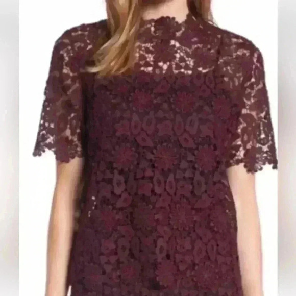 Halogen Women’s Lace Top Size M - Picture 5 of 5